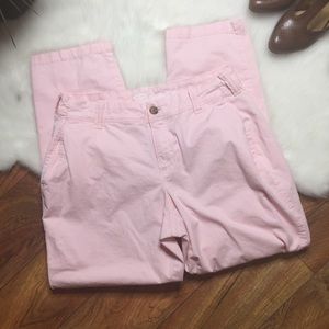 Old Navy pink boy friend skinny